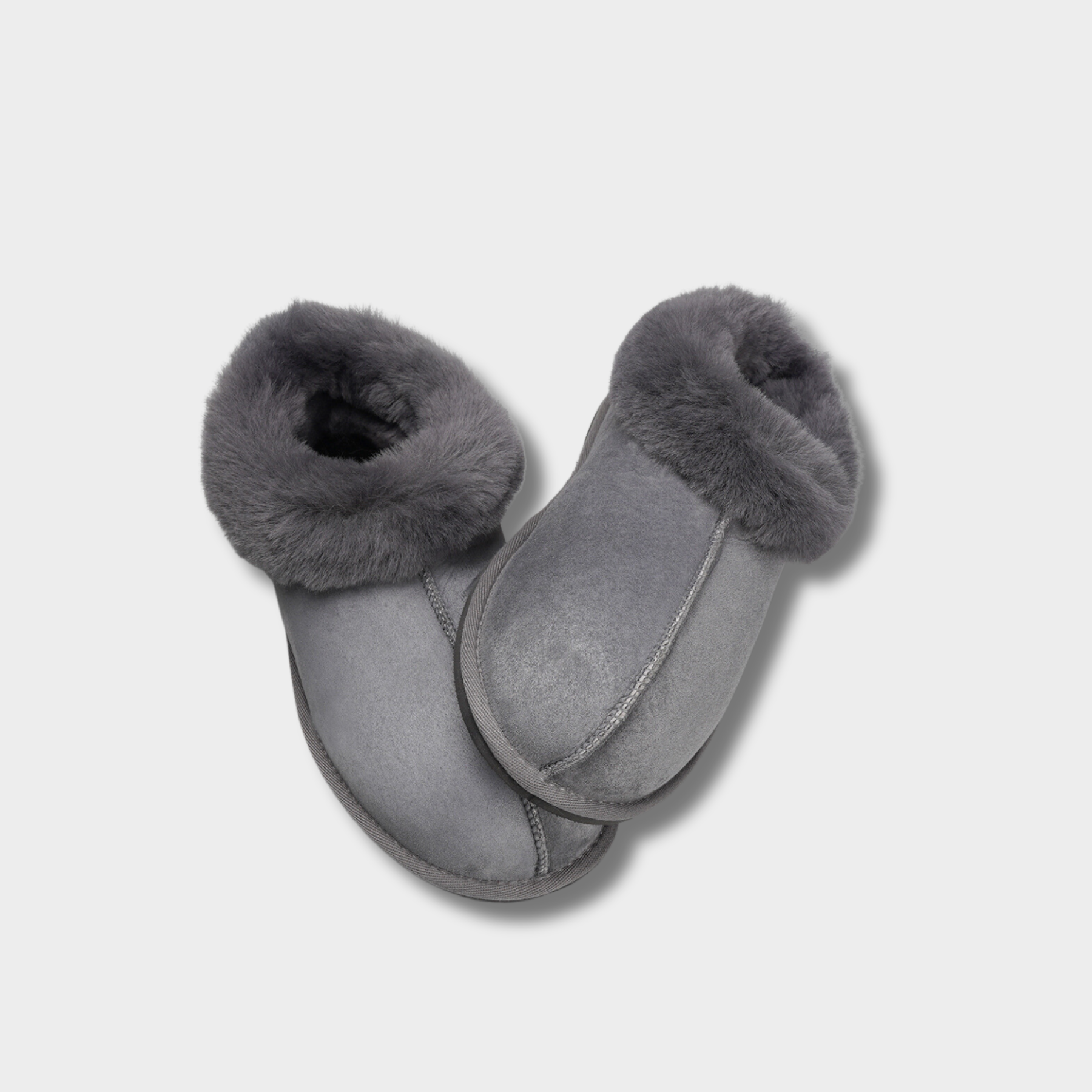 Women's Grey Classic Merino Sheepskin Lined Shoe