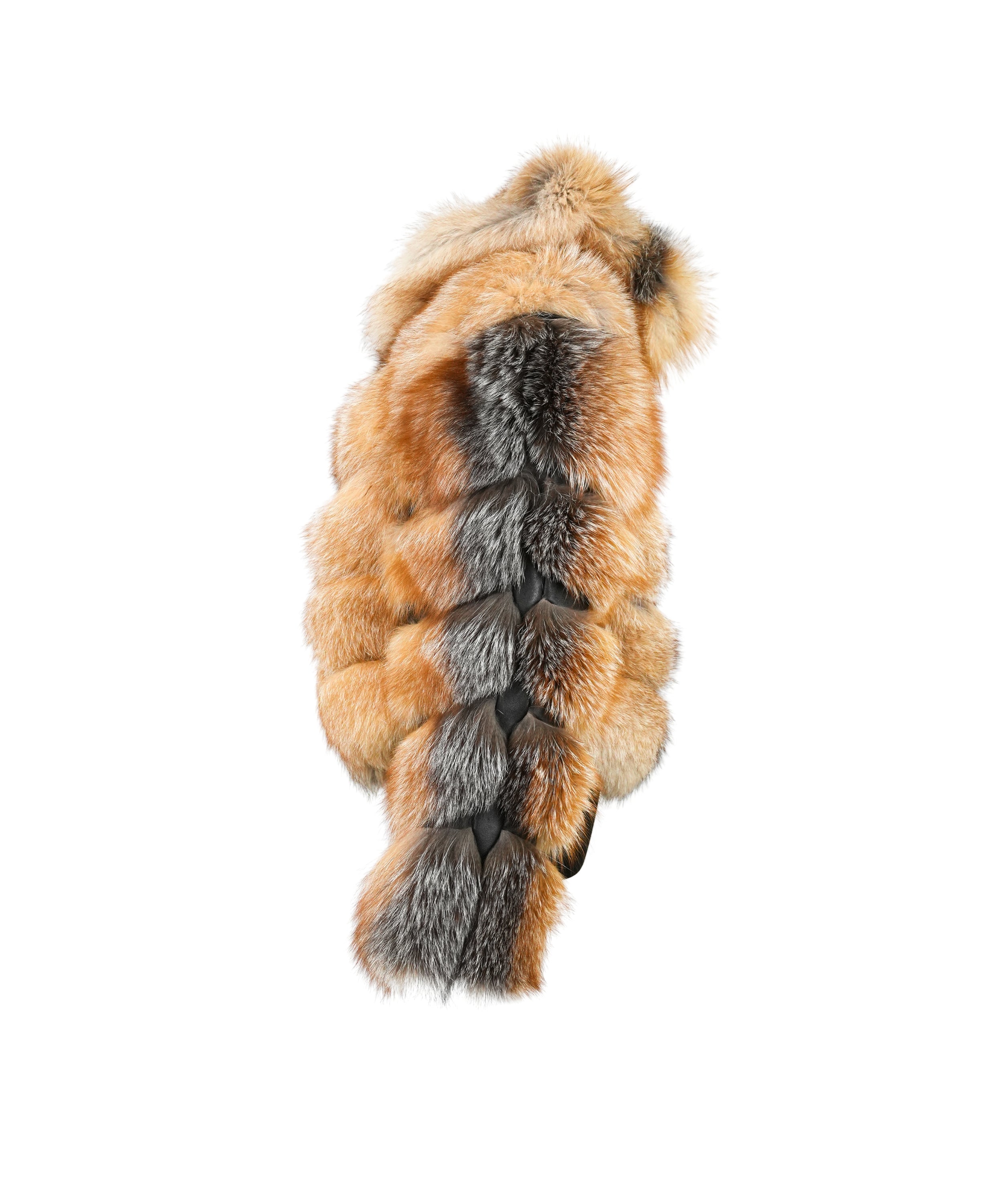 Women's CRYSTAL 3 IN 1 Fox Fur Jacket Style # B-50  CRYSTAL