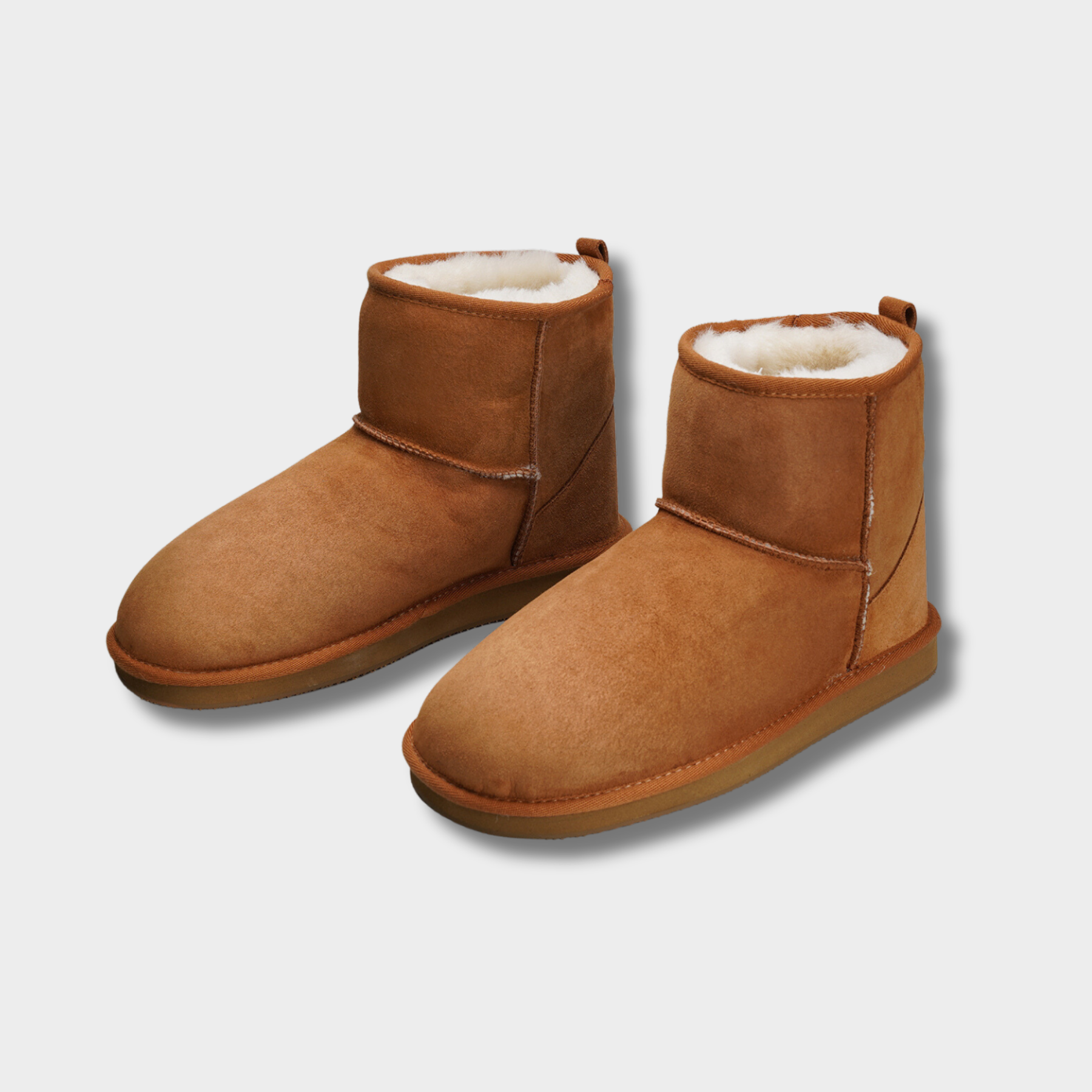 Women's Merino Sheepskin Lined Boot  Style # MU-20 CHESTNUT