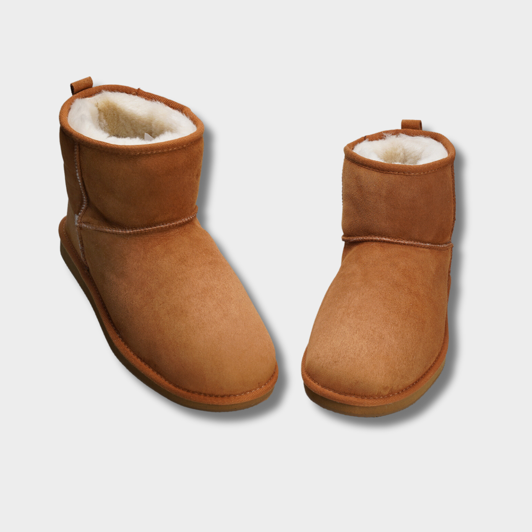 Women's Merino Sheepskin Lined Boot  Style # MU-20 CHESTNUT