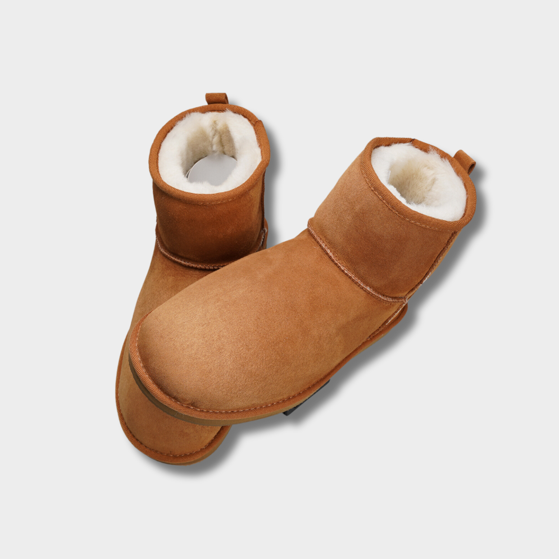 Women's Merino Sheepskin Lined Boot  Style # MU-20 CHESTNUT